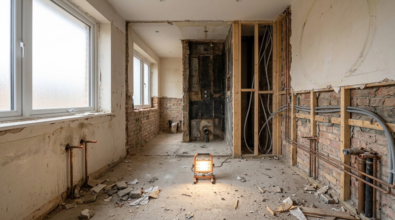 Salle de bain avant